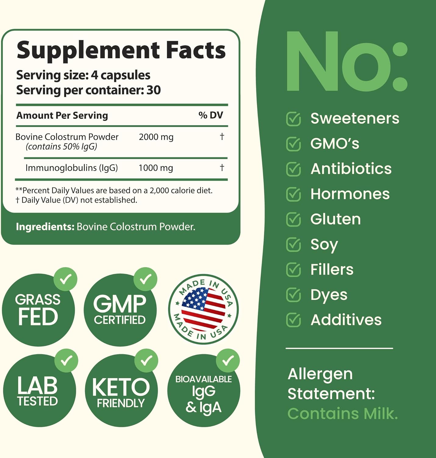 Super Colostrum Capsules