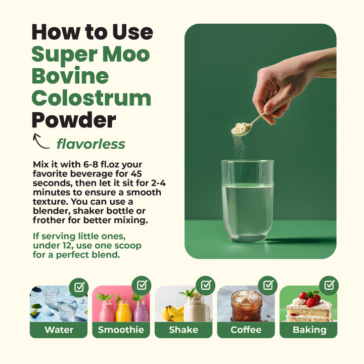 Super Moo Bovine Colostrum Powder