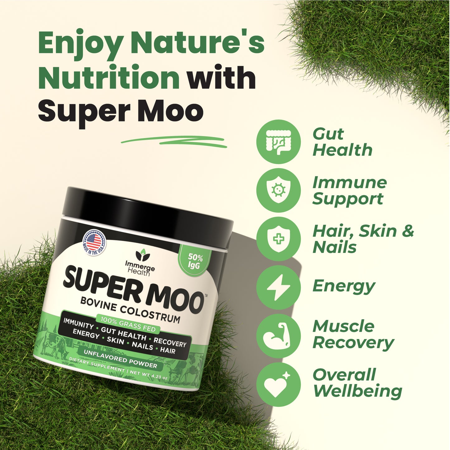 Shop Immerge Health for superior supplements that promote overall wellness, vitality, and immune support for men and women.